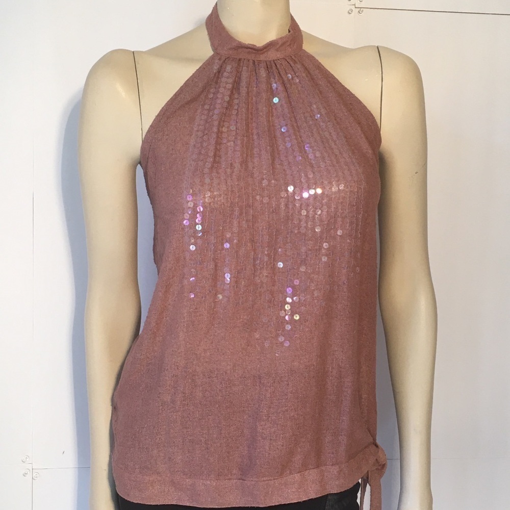 Tarsian Binkley 100% Silk Pink Blouse Luxury Top Feminine Elegant Career Wear